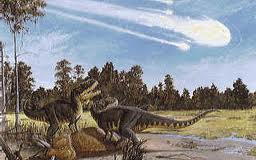dinosaurs and meteors