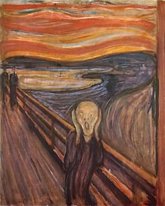 Too much for the computational mind to handle. Edvard Munch's The Scream (www.fisheaters.com)