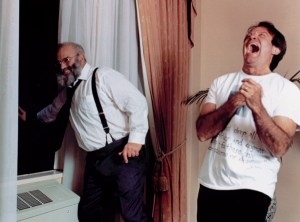 Oliver Sacks and Robin Williams on the set of Awakenings (brainpickings.org)